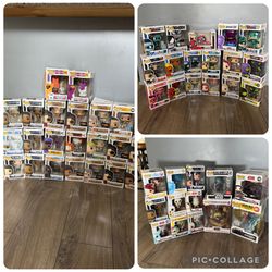 56 Funko Pop Figures 