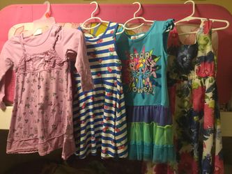 Lot of girls size 5 & 5/6 dresses