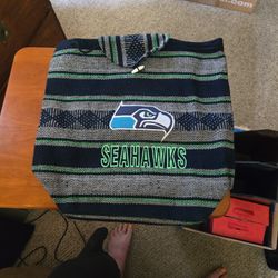 Woven Seahawks Backpack New 