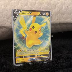 Pikachu Pokémon Card