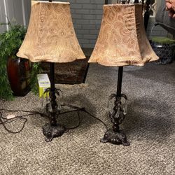 Pair Of Table Lamps 