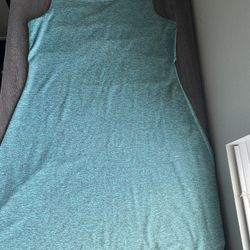 Patagonia Heather Green Dress Size Large 