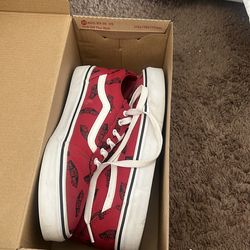 great condition vans worn once