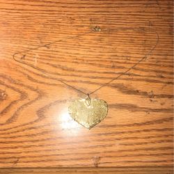 Gold Leaf Necklace 