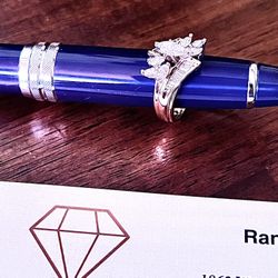 Diamond Ring 14K Gold $450