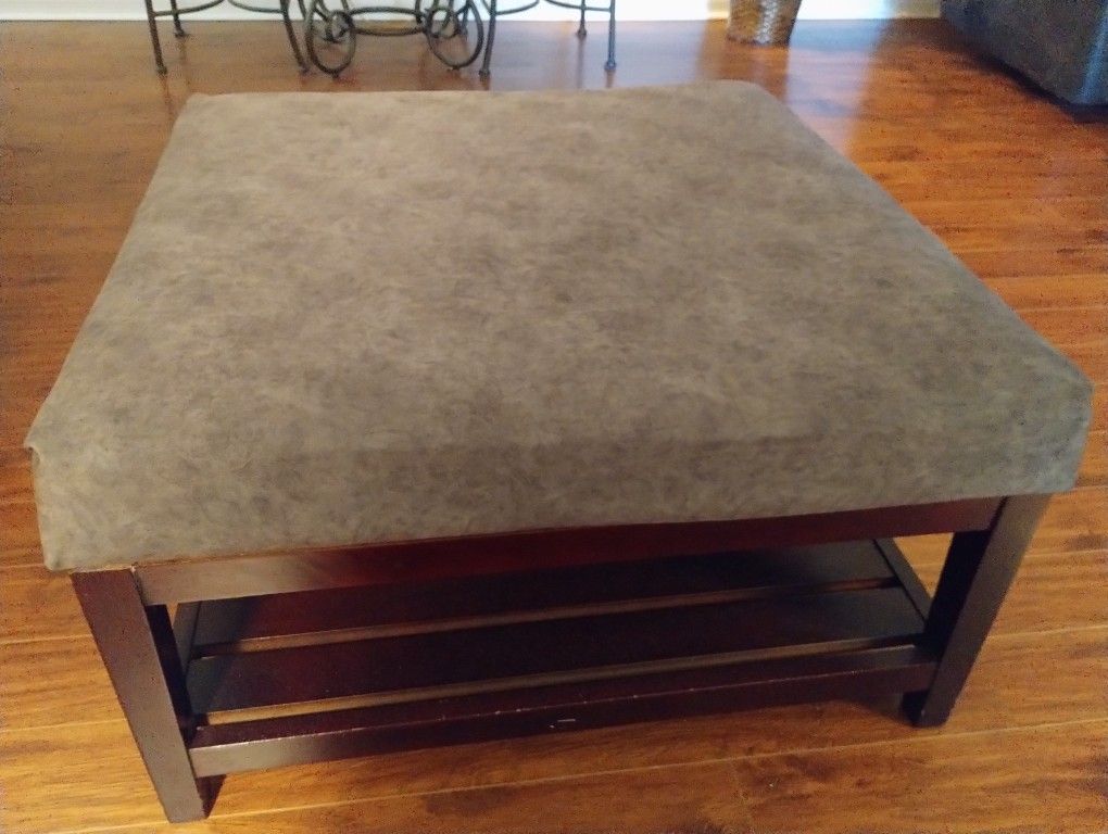 Gray Ottoman