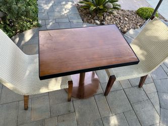 Table and chairs