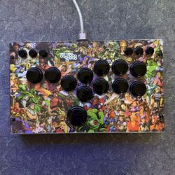 Leverless Hitbox Arcade Stick (custom) Marvel Vs Capcom 2