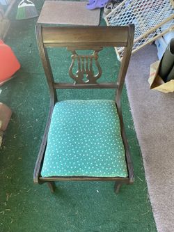 Mahogany Harp back chair