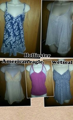 Lot of 5 medium summer tops