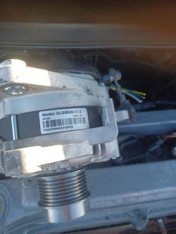 New Alternator 4 cylinder toyota 2009