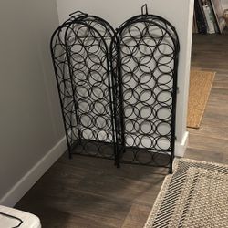 Wrought Iron Wine Racks