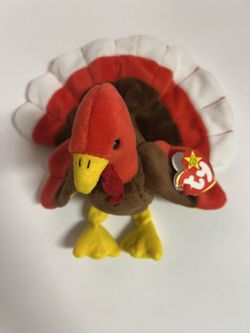 GOBBLES THE TURKEY BEANIE BABIES 