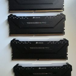 Corsair VENGEANCE RGB PRO 32GB (4x 8GB) DDR4 DRAM 3200MHz
