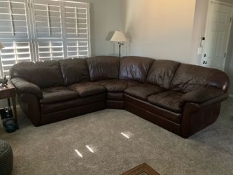 Lazy Boy Leather Sectional