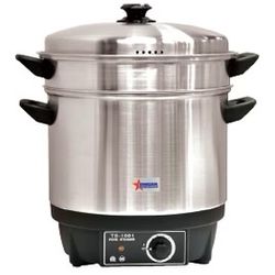 Omcan TS1001 (11384 ) Food Steamer / Boiler, 17 qt. Capacity, 2.1 kw