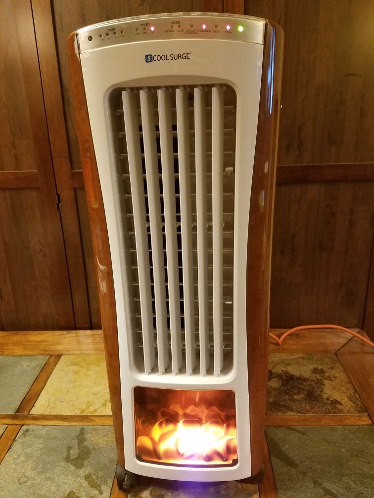 Cool Surge with remote - Portable Air Cooler / Humidifier / Heater