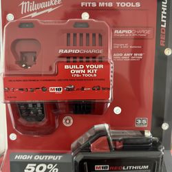 Milwaukee 8.0 Battery With Charger