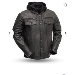 First Mfg Co Leather Jacket