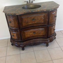 Vanity With Granite Top