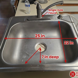 Sink faucet and sprayer with supply lines