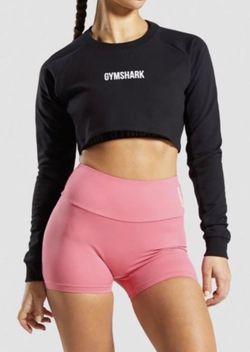 Gymshark Training Cropped Sweater - Black