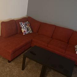 Red Sectional 