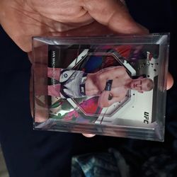 UFC CARDS FOR SELL GOOD CONDITION AS WELL 0VER 30+ CARDS