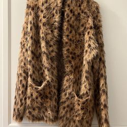 Leopard Print Coat AS By DF