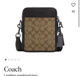 Coach side bag men