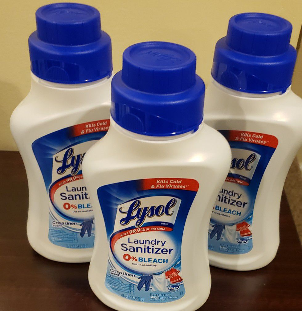 Lysol Sanitizer detergent