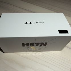 Oakley x Meta HSTN sunglasses in Warm Grey with Prizm™ Ruby lenses.