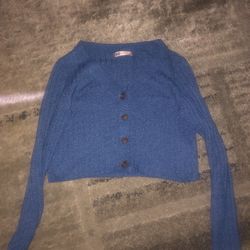 Blue size Small Sweater 