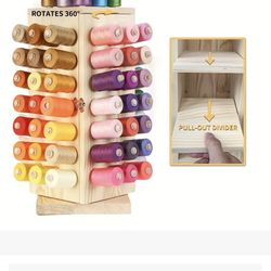 Wood Thread Organizer 