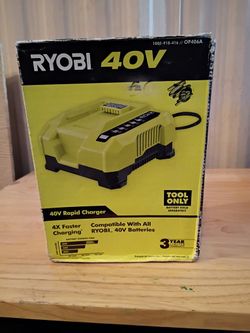Ryobi 40v Rapid Charger