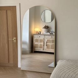 MIRROR - 79” x 40” Extra Large Full Length Arch Mirror 