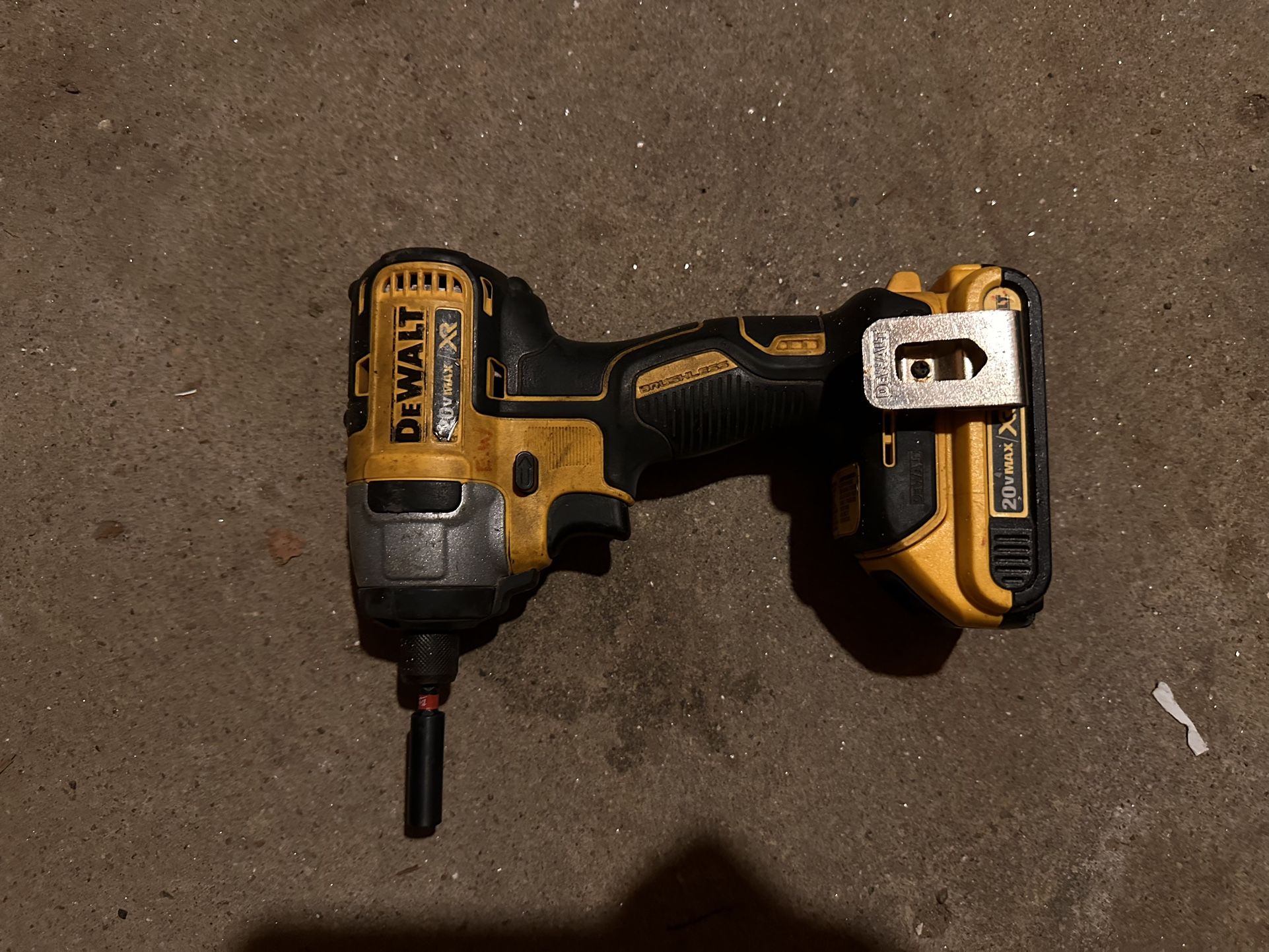 Dewalt Brushless Impact And Battery
