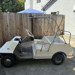 *collectible* 73’ AMF Harley Davidson 4-wheel Golf Cart