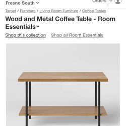 Coffee Table 31.5 Inch Long 18inch Tall