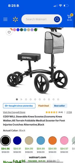 Brand new knee scooter