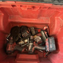 Tool Box With Tools 