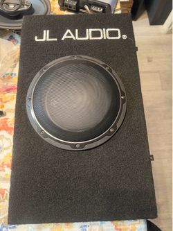 Jl audio 8in sub and box