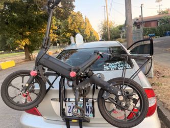 Folding Electric Bike Black