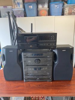 Home Stereo and Pioneer 25 disc changer