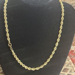 New 18k Gold  🇮🇹 Rope Chain 4.8mm
