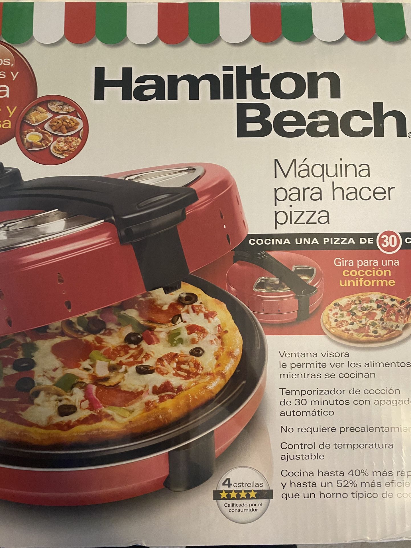 Hamilton Beach Pizza Maker