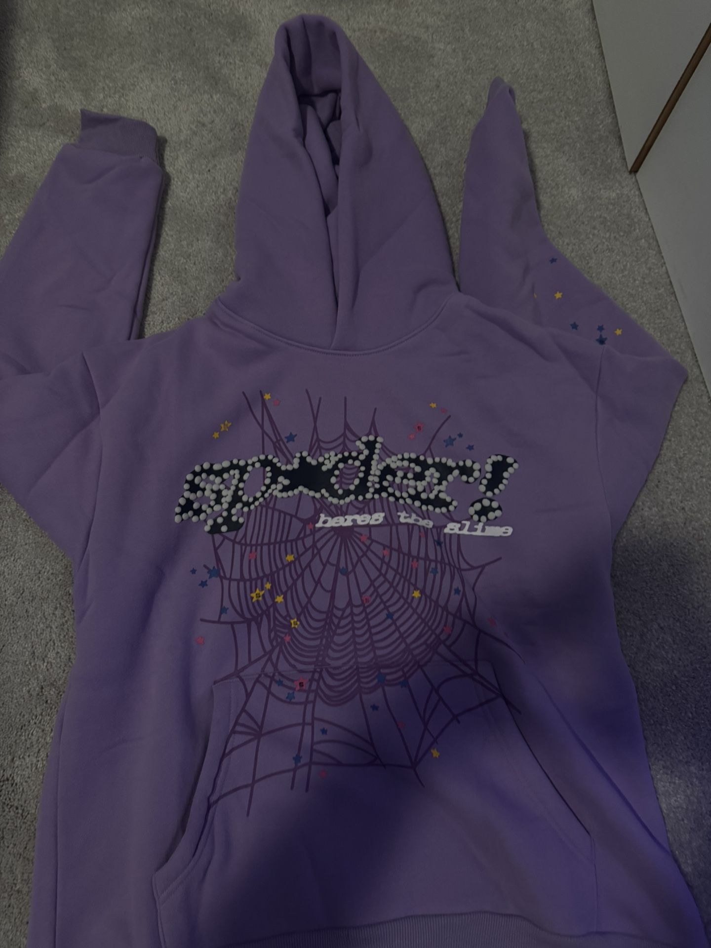 Light Purple Sp5der Hoodie