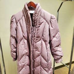 GENUINE DOWN-FILLED WINTER COAT - LADIES SIZE LARGE (approximate size 12) - posted price is firm.