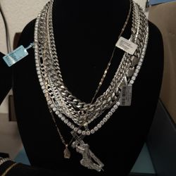 925 Silver Chains / Bracelets. 