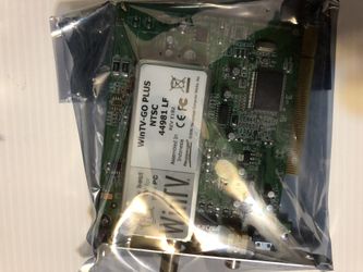 WinTv tuner for pc